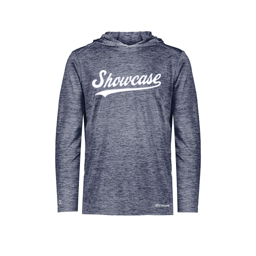 [FOLHCGNV-AS-LOGO3] Decker Men's Charge Hoodie (Adult S, Navy, Logo 3)