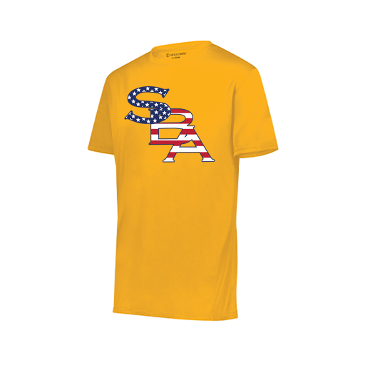 [222818.025.S-LOGO1] Men's Movement Dri Fit Shirt (Adult S, Athletic Gold, Logo 1)