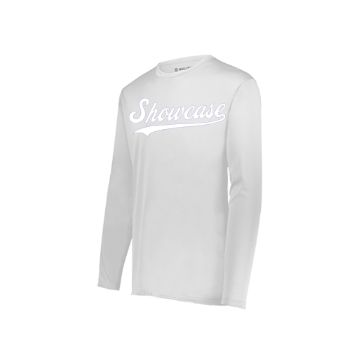 [222822.005.XS-LOGO3] Men's LS Smooth Sport Shirt (Adult XS, White, Logo 3)